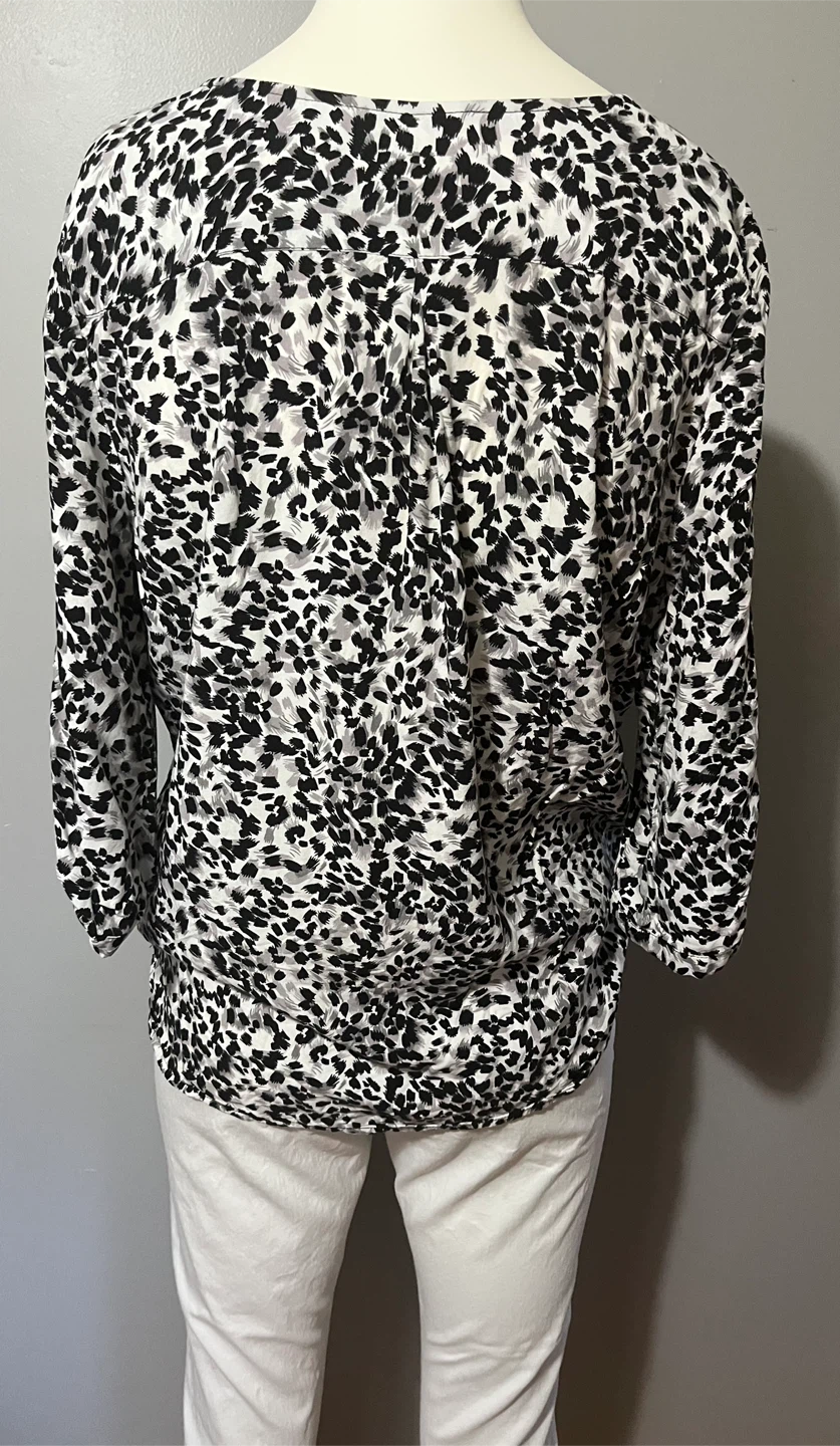 Reitmans large Women's  Leopard Print Blouse - photo 4