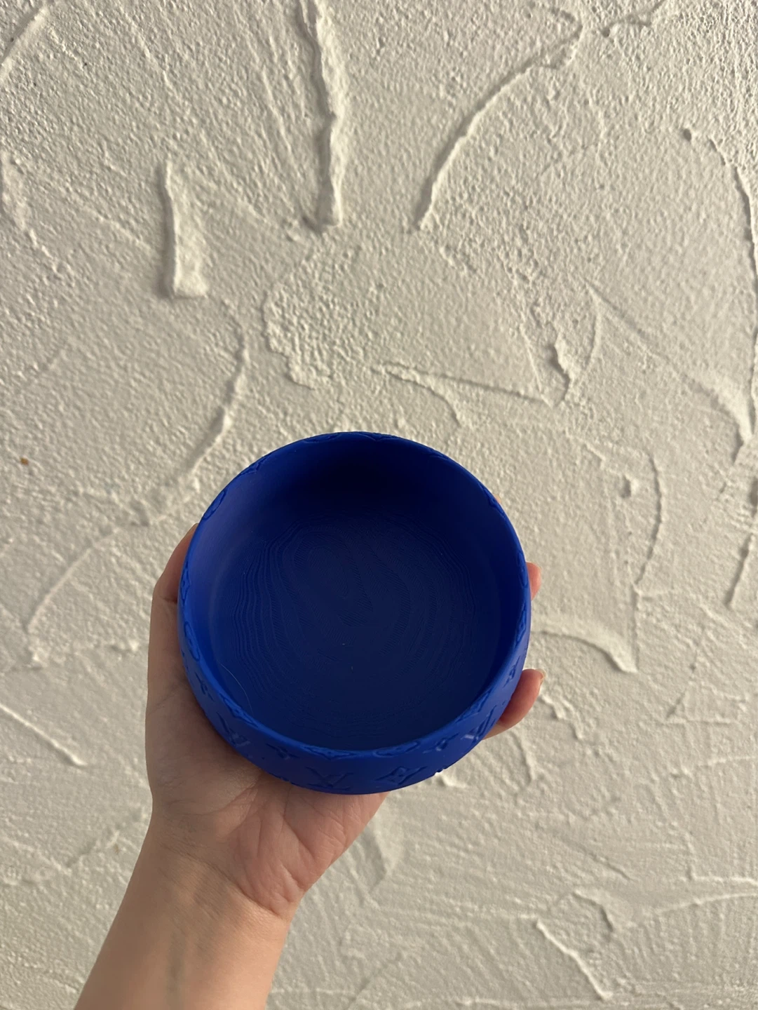 Blue Decorative Bowl / small pet bowl - photo 2