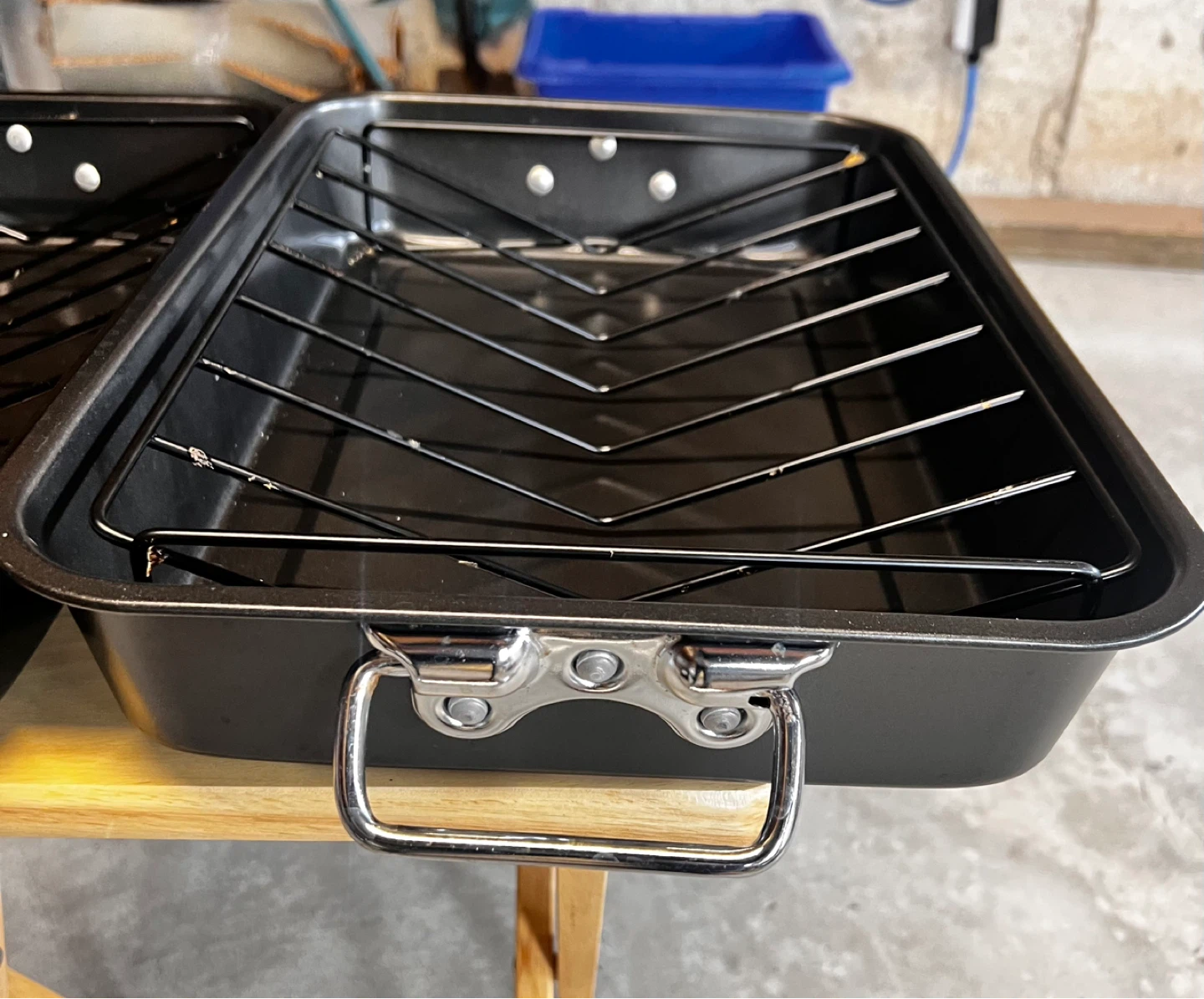 Set of 2 Roasting Pan with Rack - photo 3
