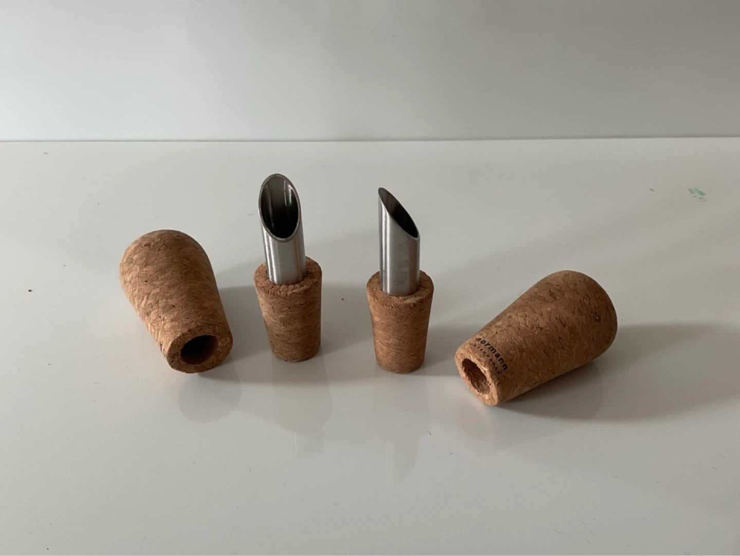 Normann Copenhagen Cork Wine Pourer and Stopper x 2 - photo 5