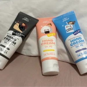 Hand Cream Set (Black Snail, Rice, Milk)
