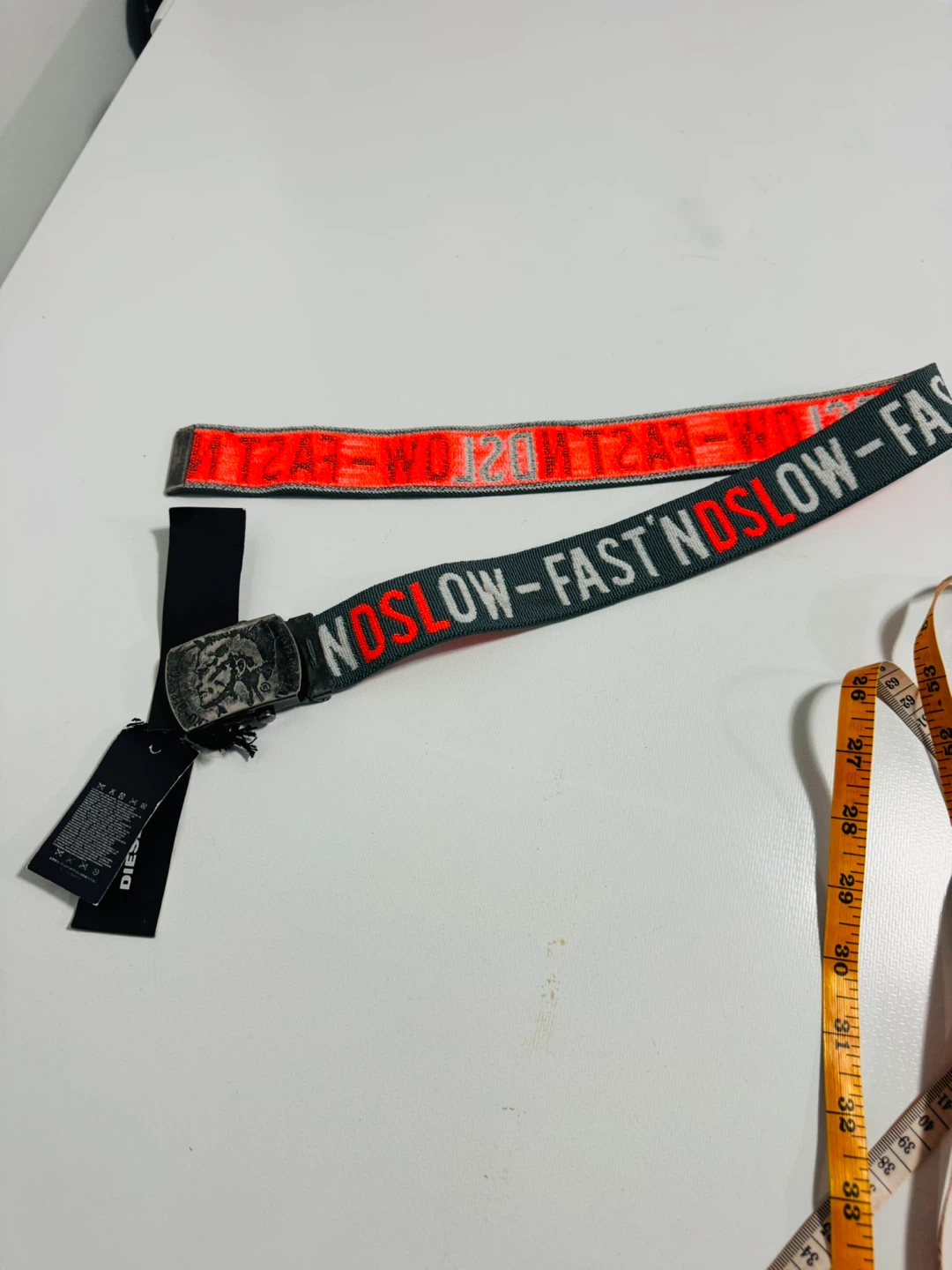 Kids Diesel Belt with "NOSLOW-FAST'N" Graphic - photo 2