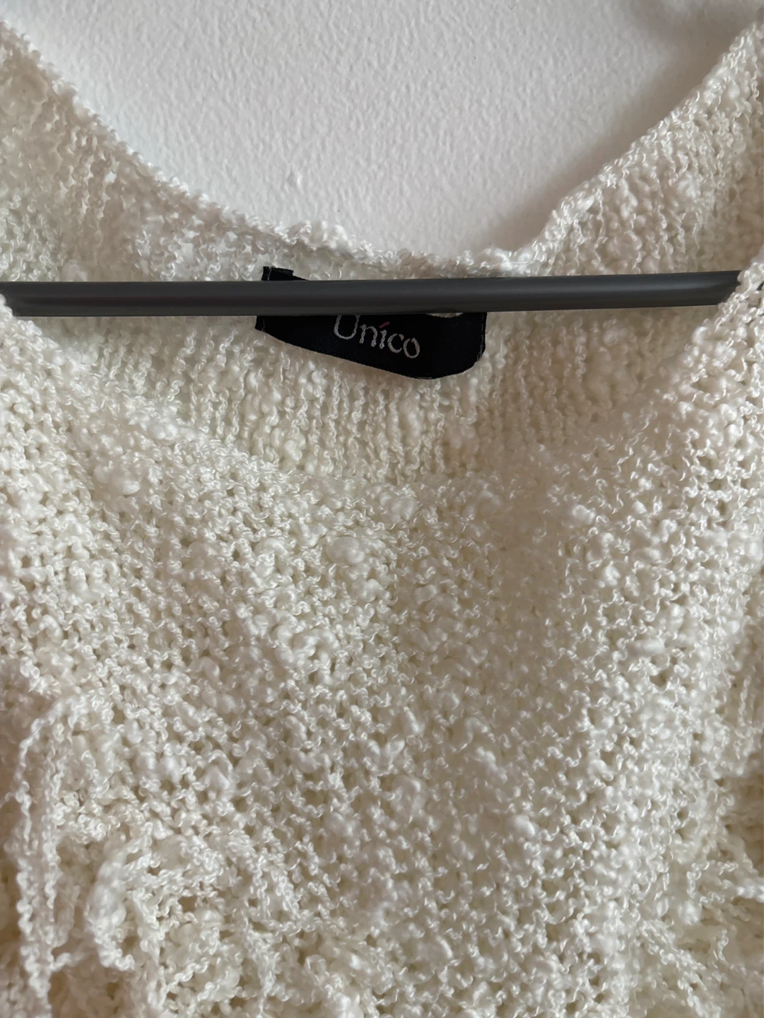 Unico Cream Knit Top - photo 2