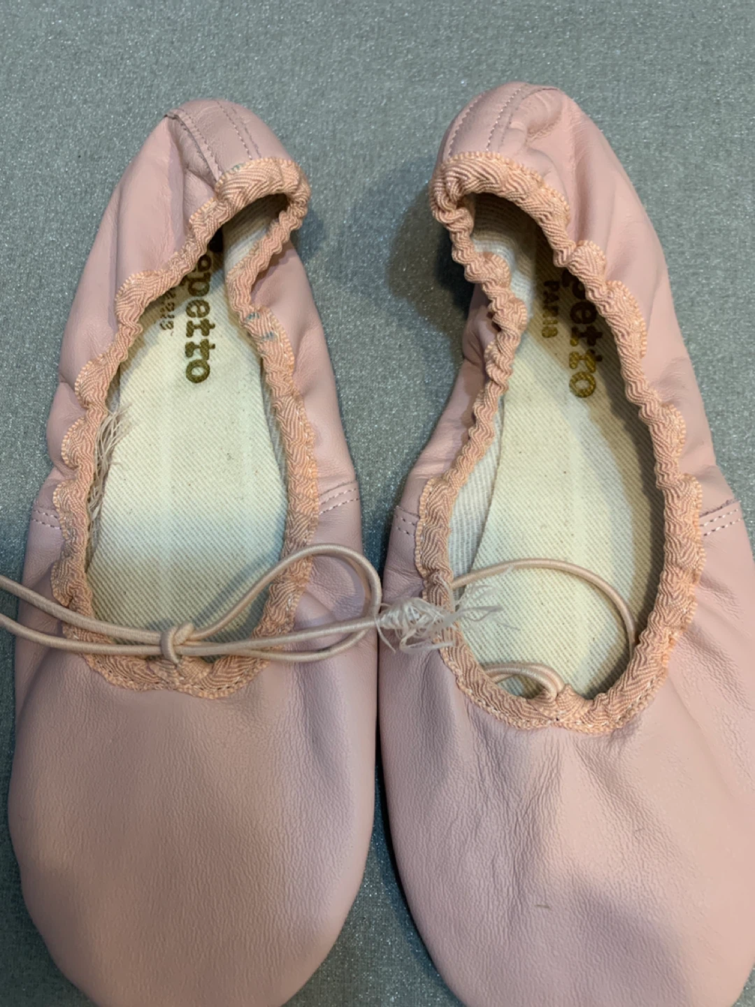 Repetto Paris Ballet Slippers Pink Size 37