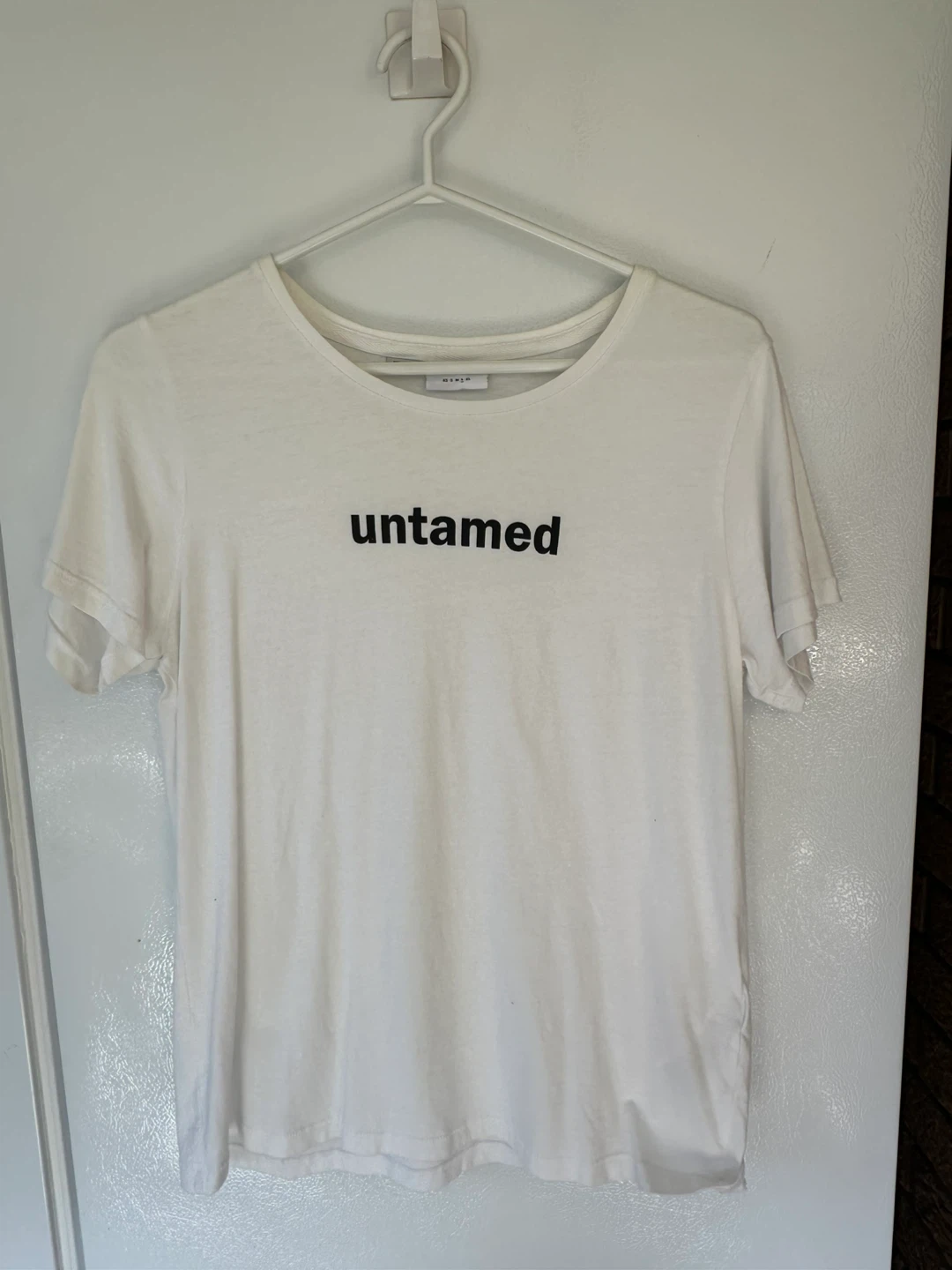 White "Untamed" T-Shirt