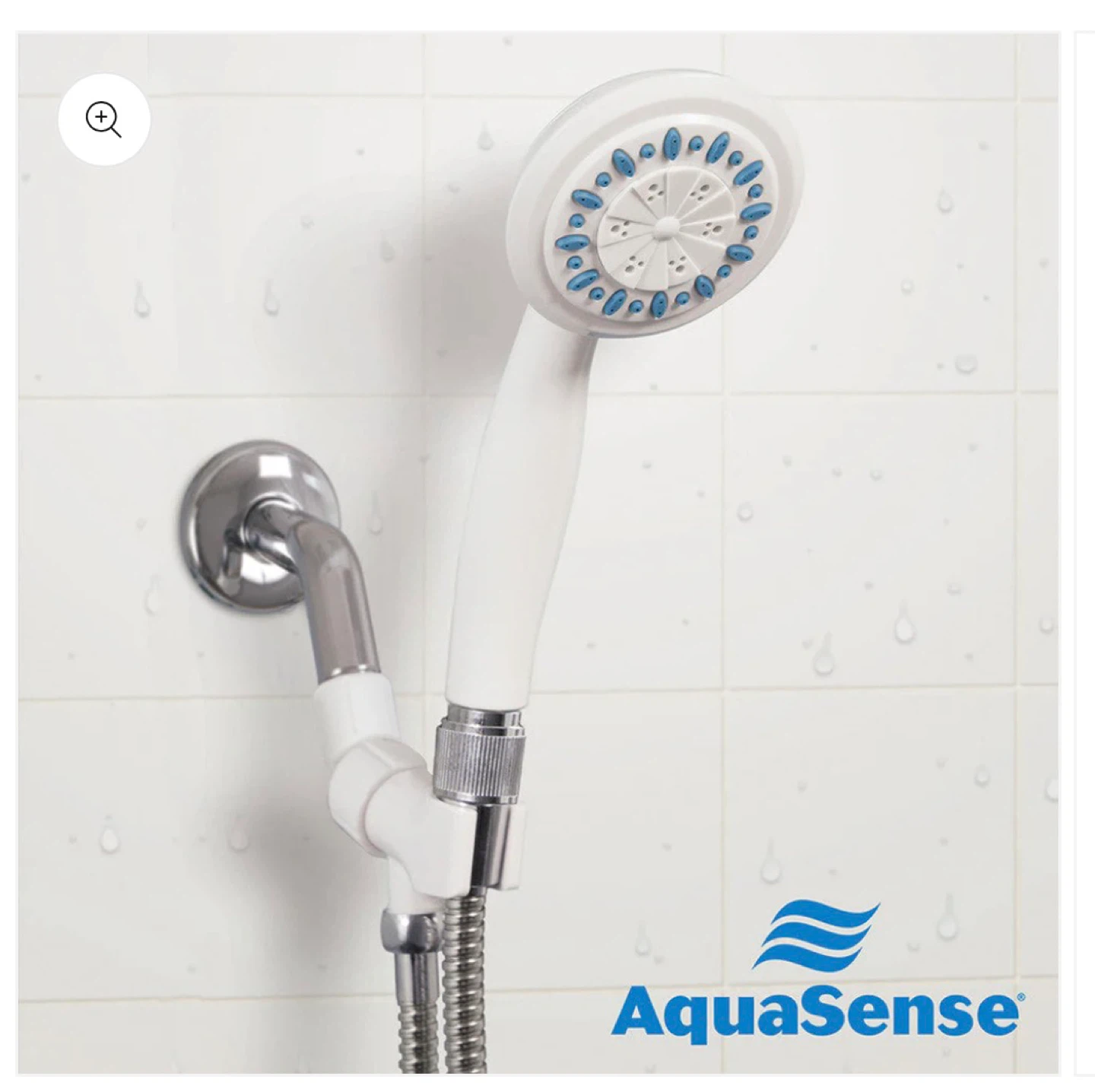 AquaSense Shower Spray with 80" Hose