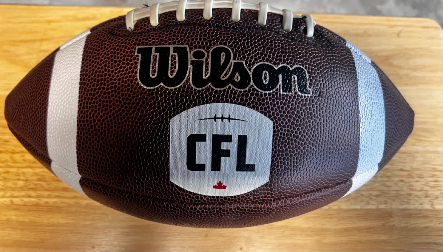 Wilson CFL Canadian Football Signed by Mike Pinball Clemons - photo 3