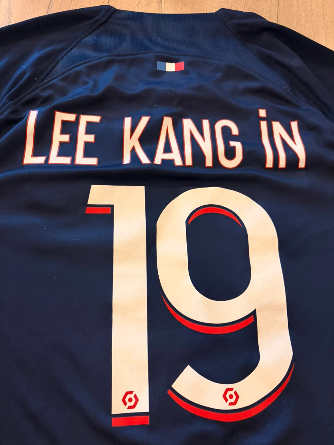 Paris Saint-Germain FC Jersey - Lee Kang In #19 - Size M - photo 4