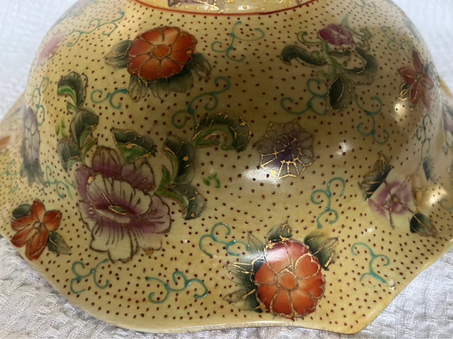 Satsuma Style Pedestal Bowl - photo 4