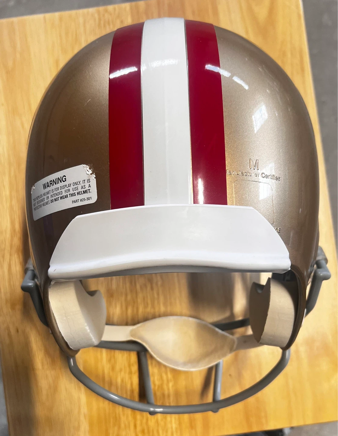HOF Ronnie Lott San Francisco 49ers Full Size Helmet SIGNED - photo 5