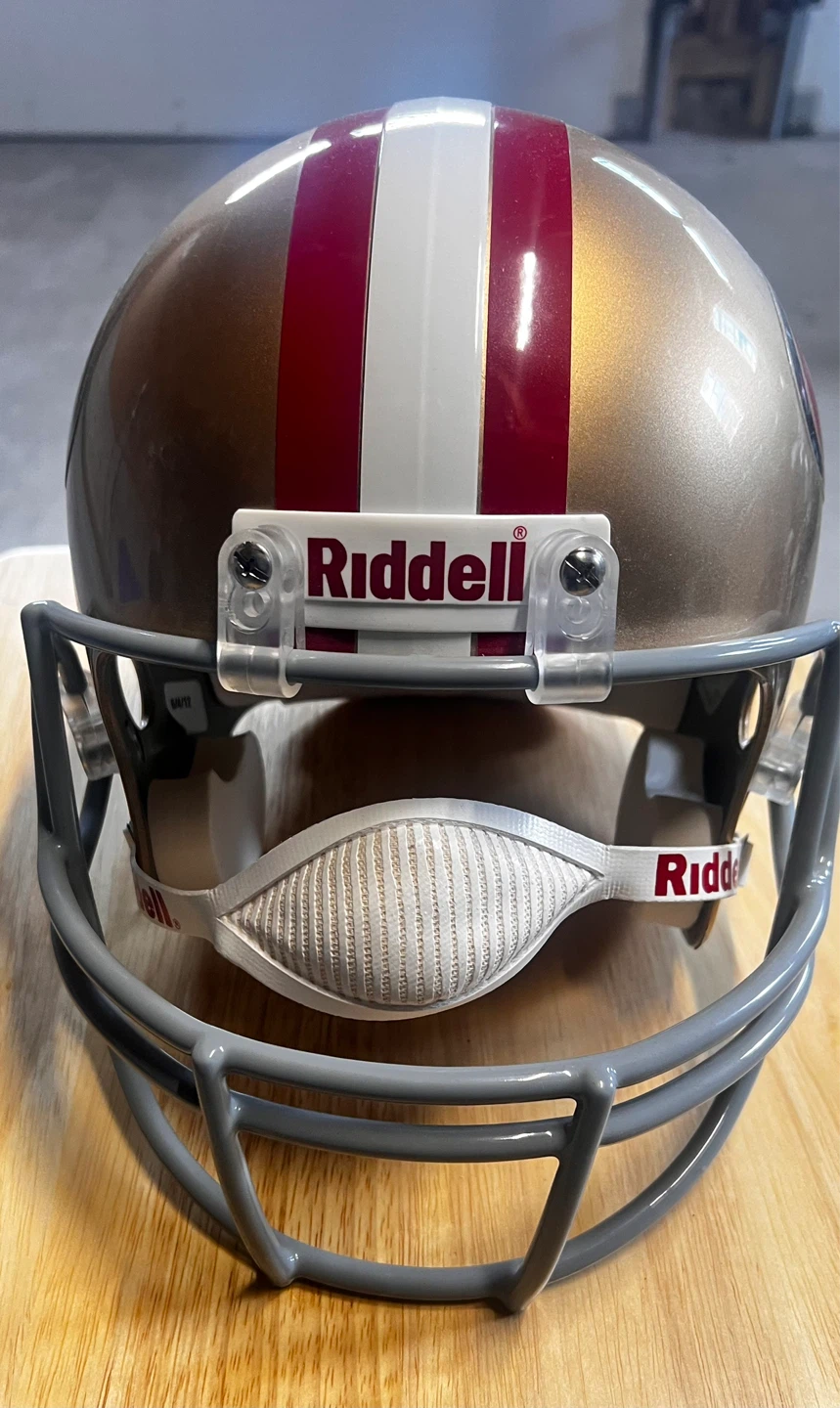 HOF Ronnie Lott San Francisco 49ers Full Size Helmet SIGNED - photo 2