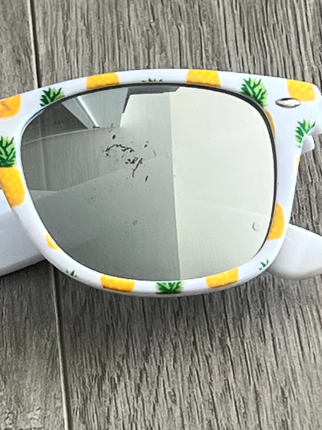 IZOD mirrored Sunglasses with Pineapple Print - photo 3