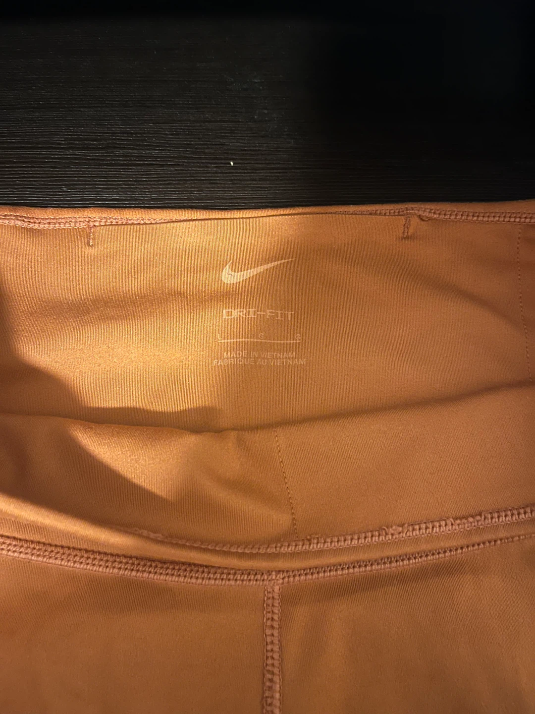 Nike Dri-FIT Leggings - Orange - Size L - photo 3