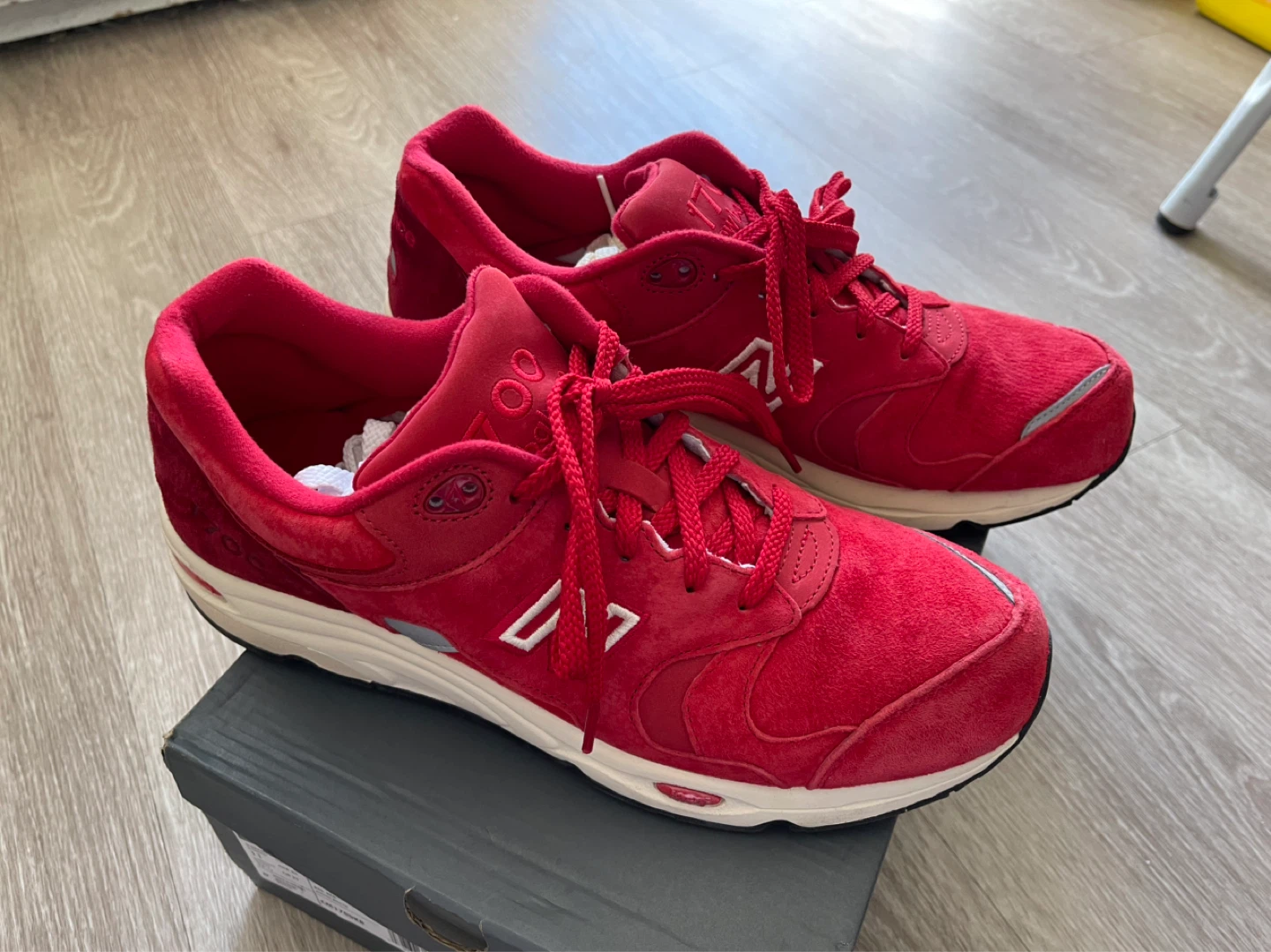 Kith x New Balance CM1700 Red Men's US 11