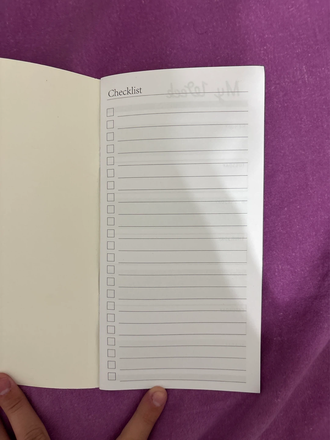 My Thoughts & My Week Journal/Planner - photo 2