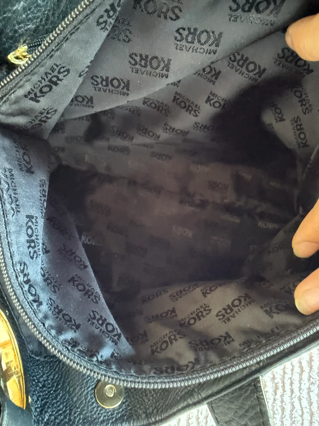 Michael Kors Black Leather Tote Bag - photo 5