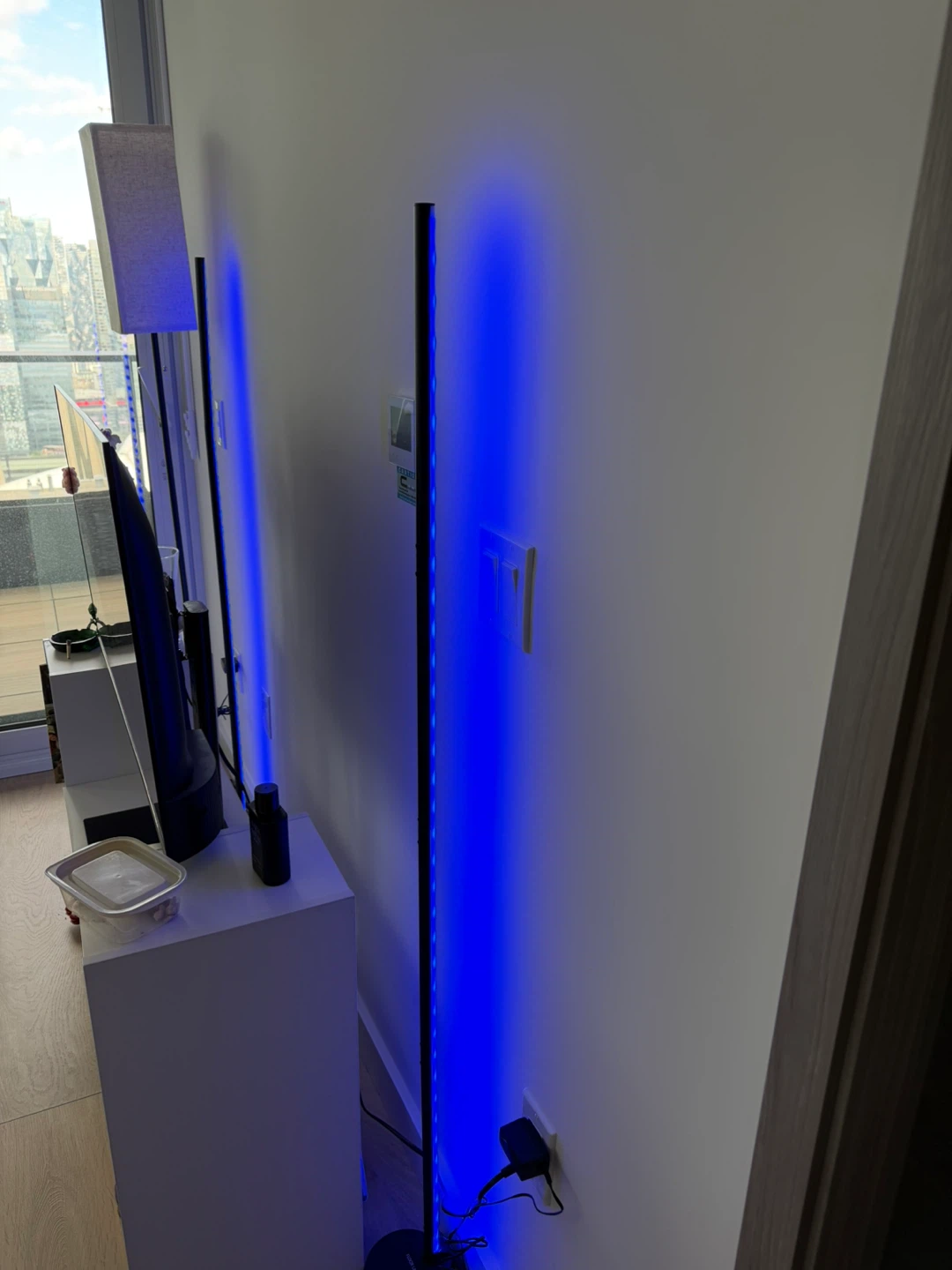 2 x Million DIY LED Floor Lamp with Remote