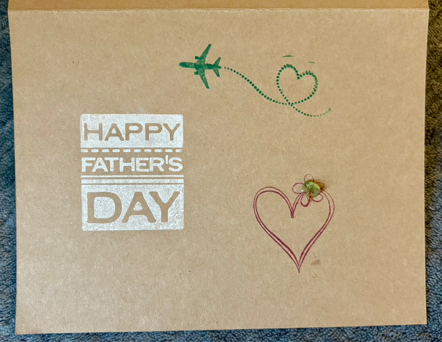 $5- SeaGlass Father’s Day Card - photo 2