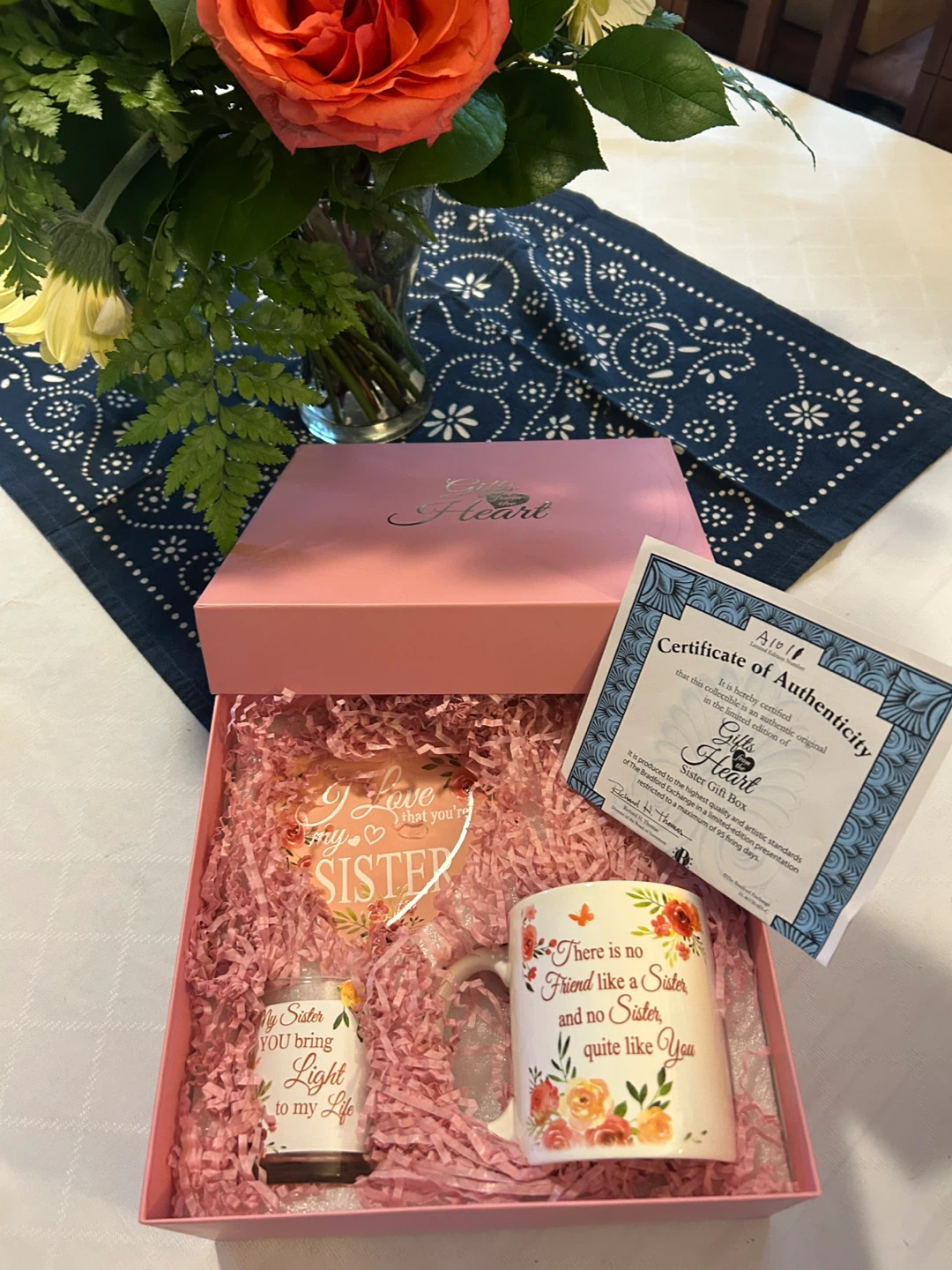 Gifts from the Heart Sister Gift Box