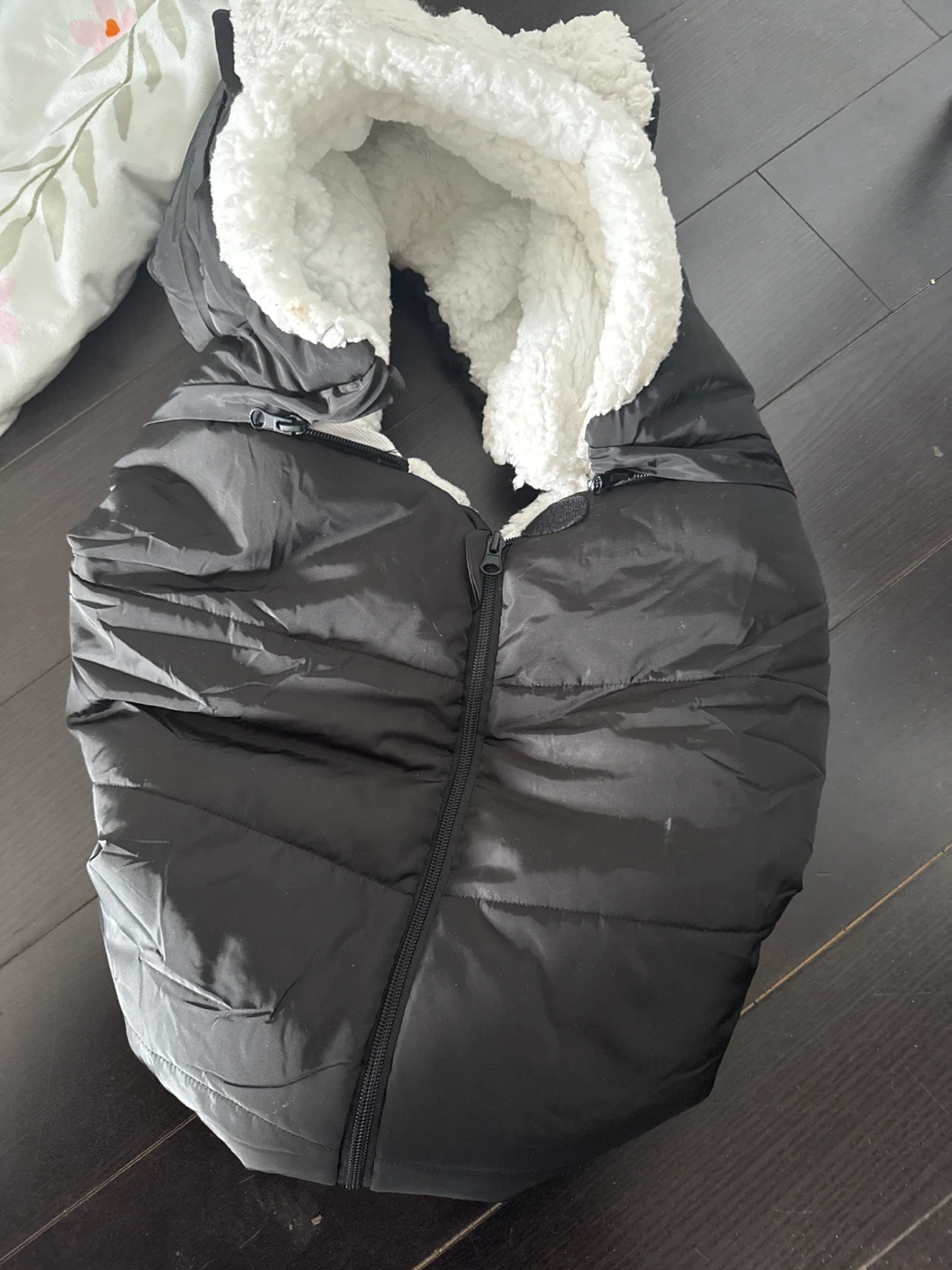 Winter Baby Car Seat Cover Carrier Canopy - photo 2