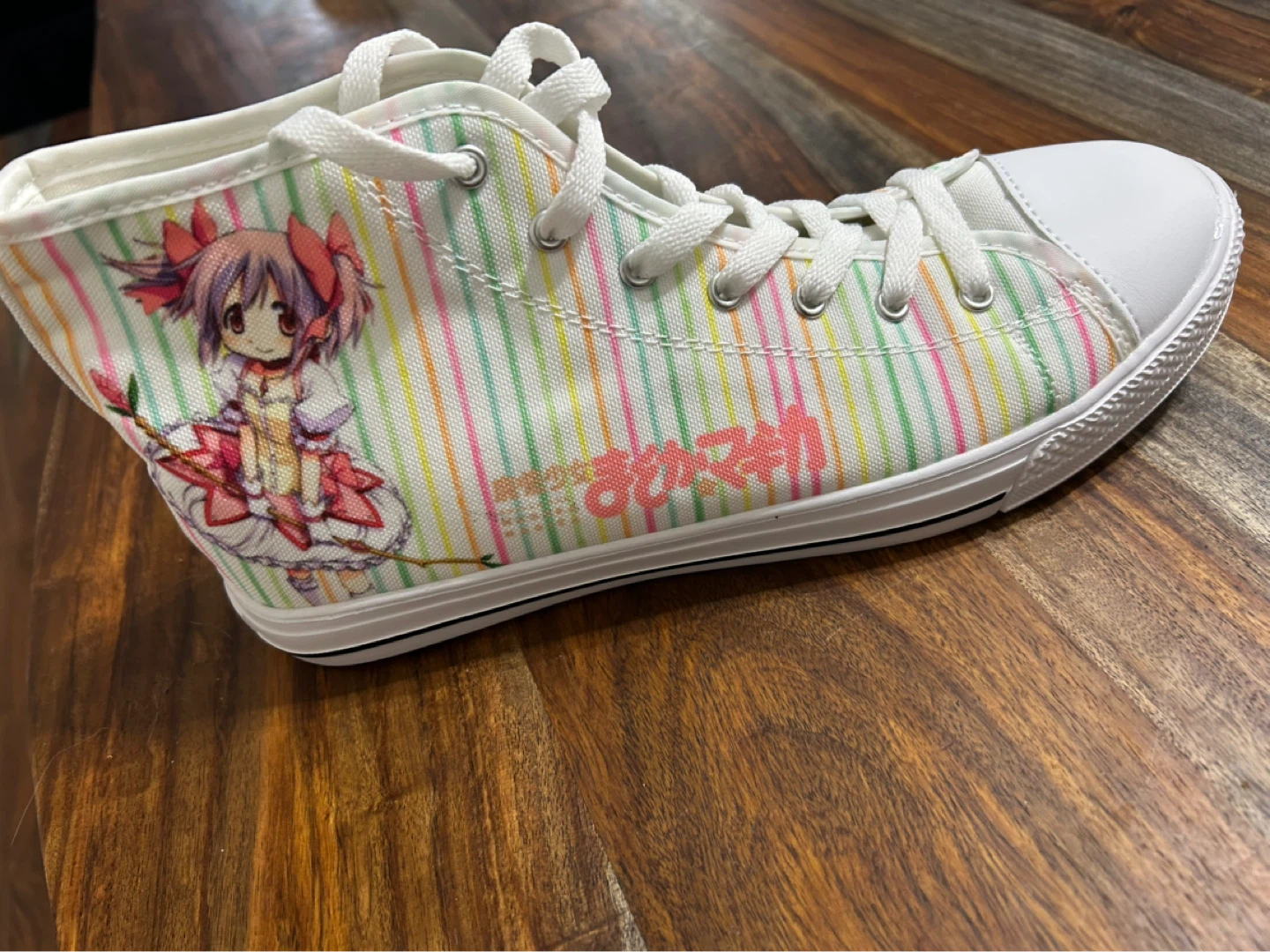Madoka Magica High-Top Canvas Shoes