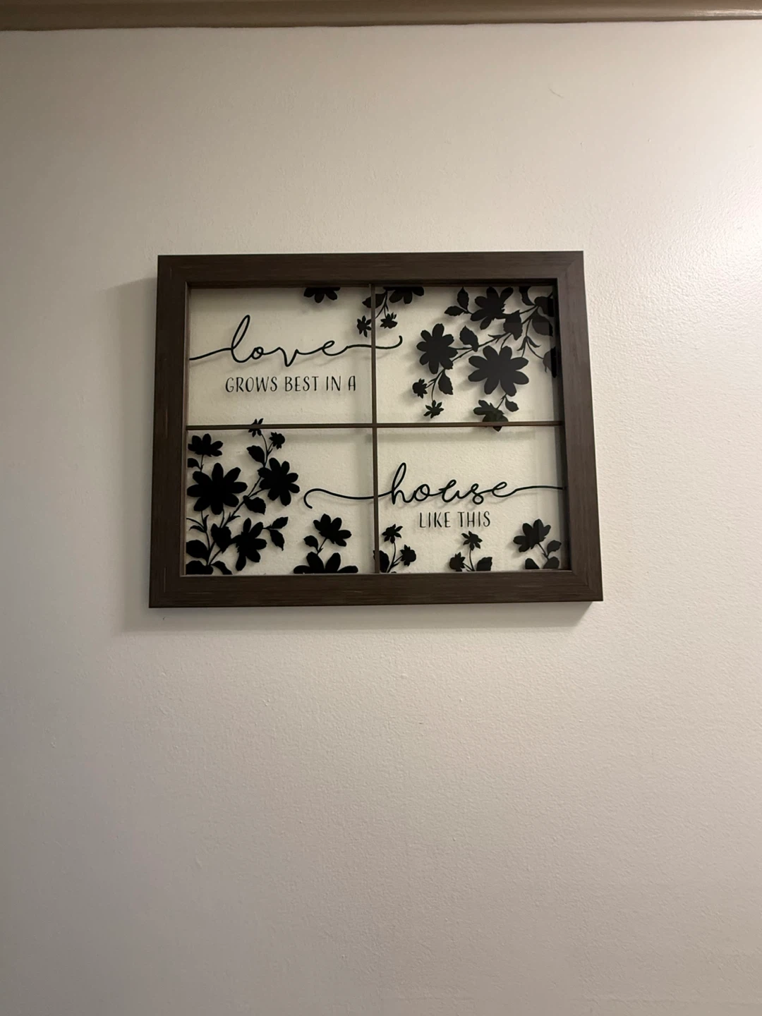 Decorative Wall Art with Floral Design - photo 2