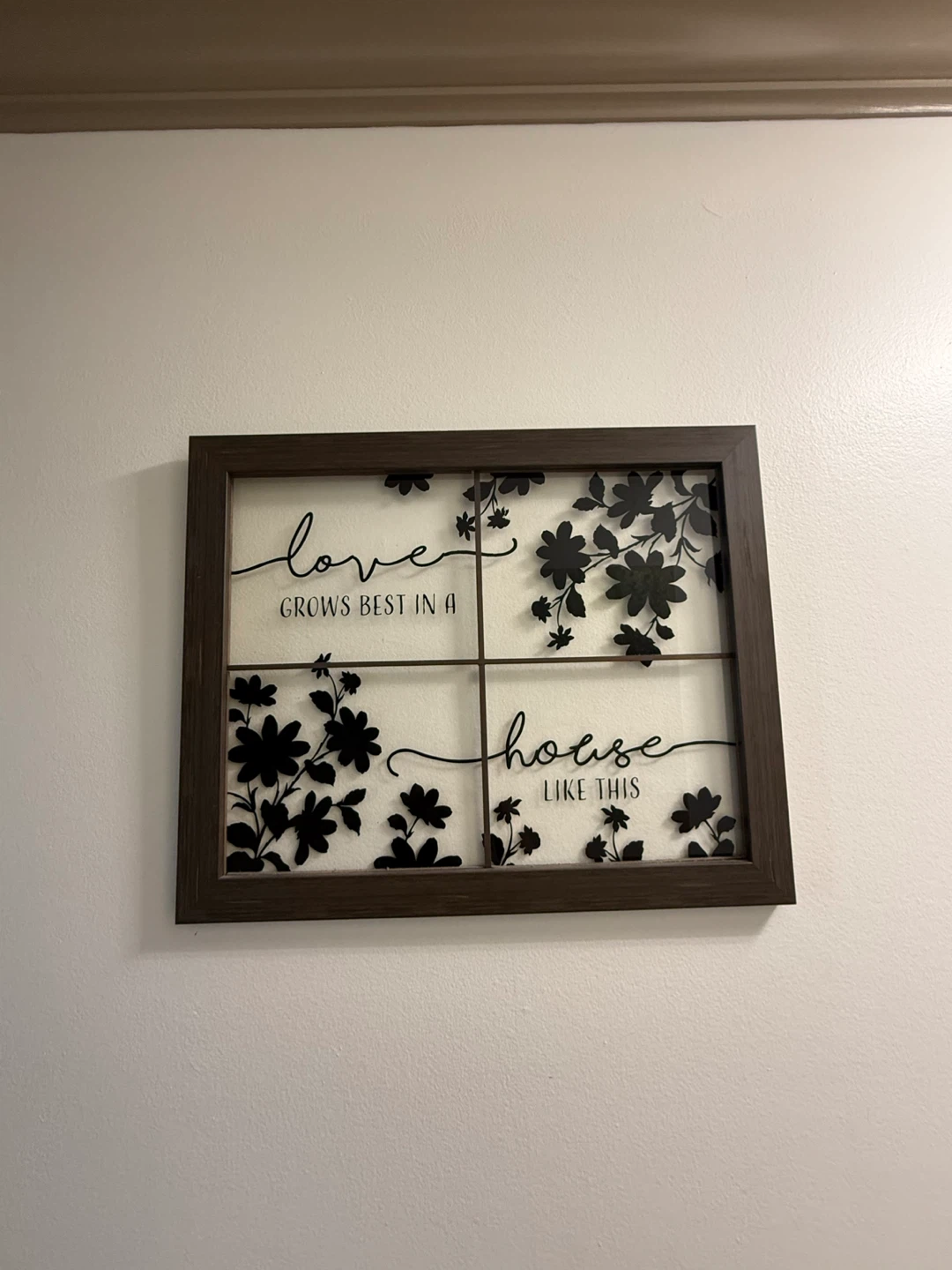 Decorative Wall Art with Floral Design - photo 3