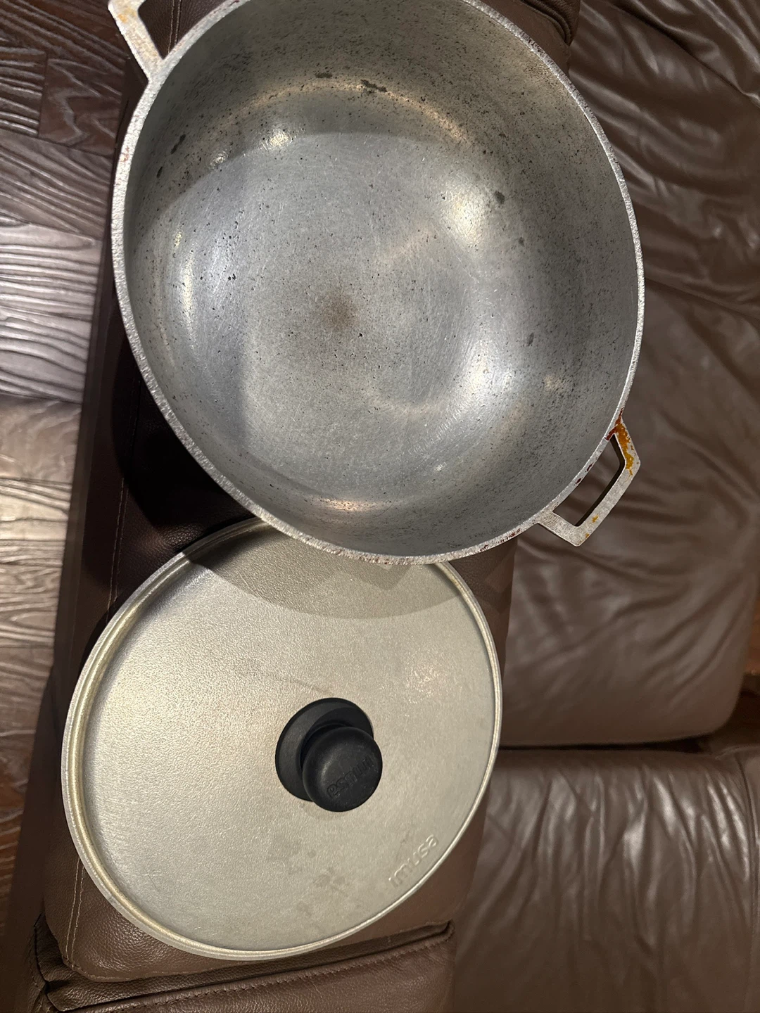 IMUSA Aluminum Pot with Lid /heavy duty aluminum pot and lid