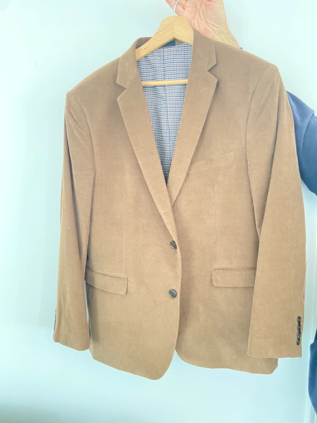 Men’s Brown Corduroy Blazer - Size Medium