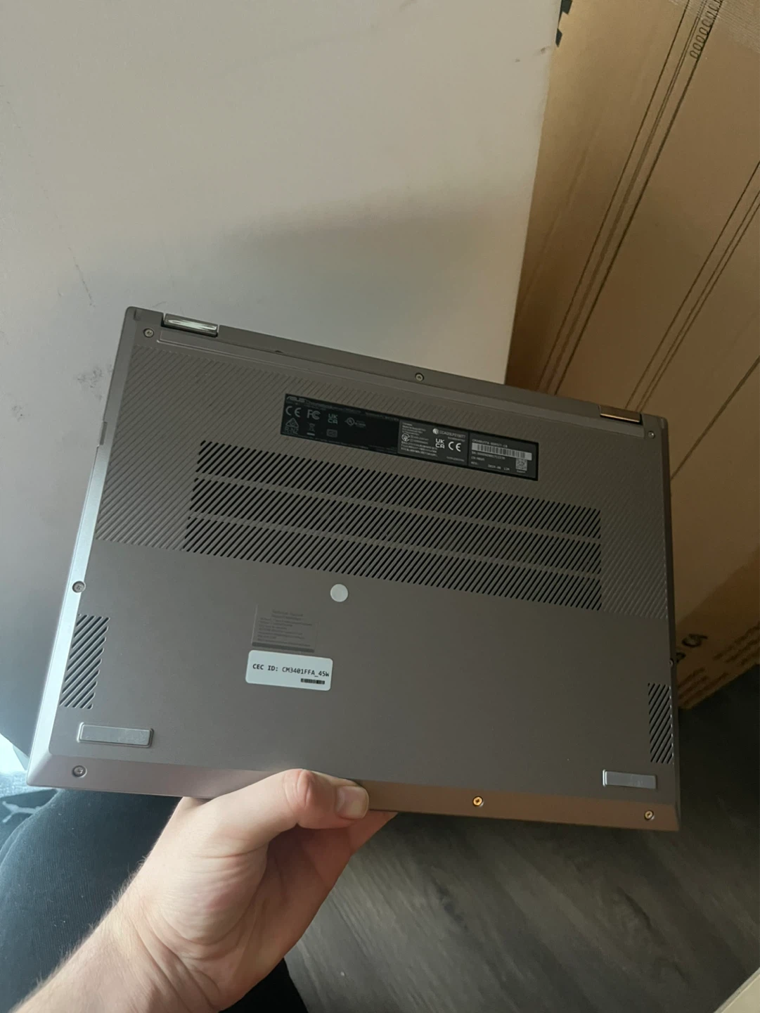 ASUS Chromebook Plus Flip Laptop - photo 4