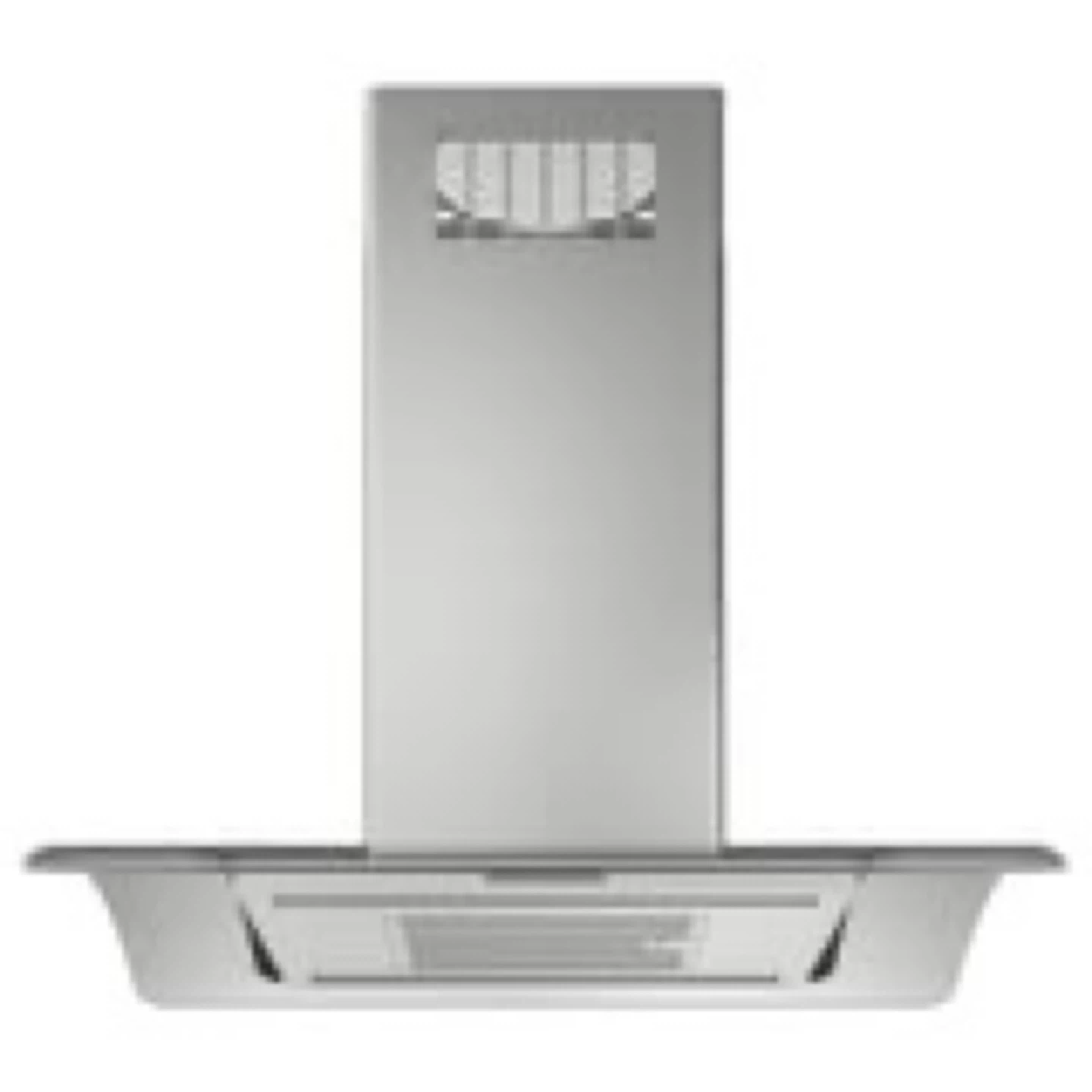 Stainless Steel Range Hood with Glass Canopy