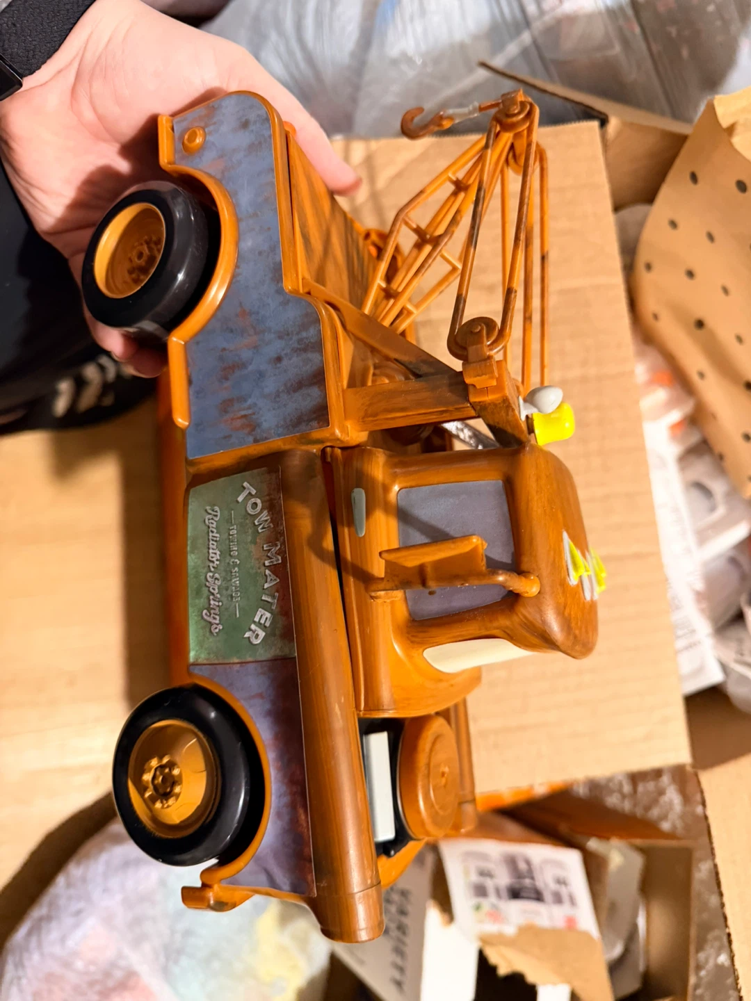 Disney Pixar Cars Tow Mater popcorn bucket from Disneyland - photo 2