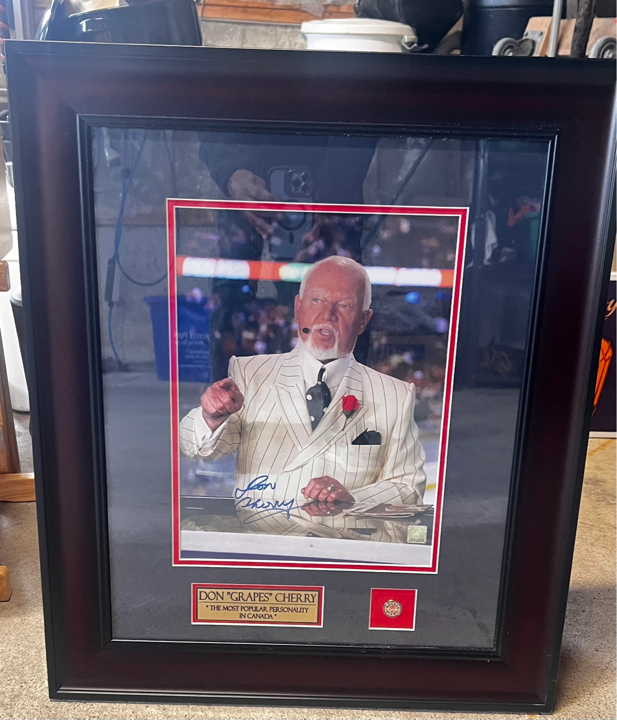 Don Cherry Autographed Framed Photo