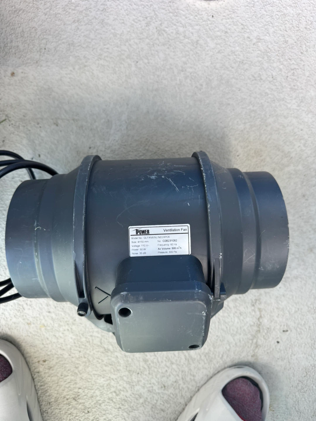TPOWER Ventilation Fan with filter