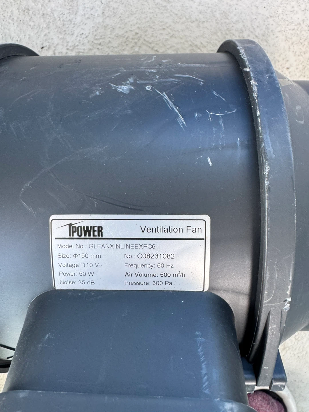 TPOWER Ventilation Fan with filter - photo 3