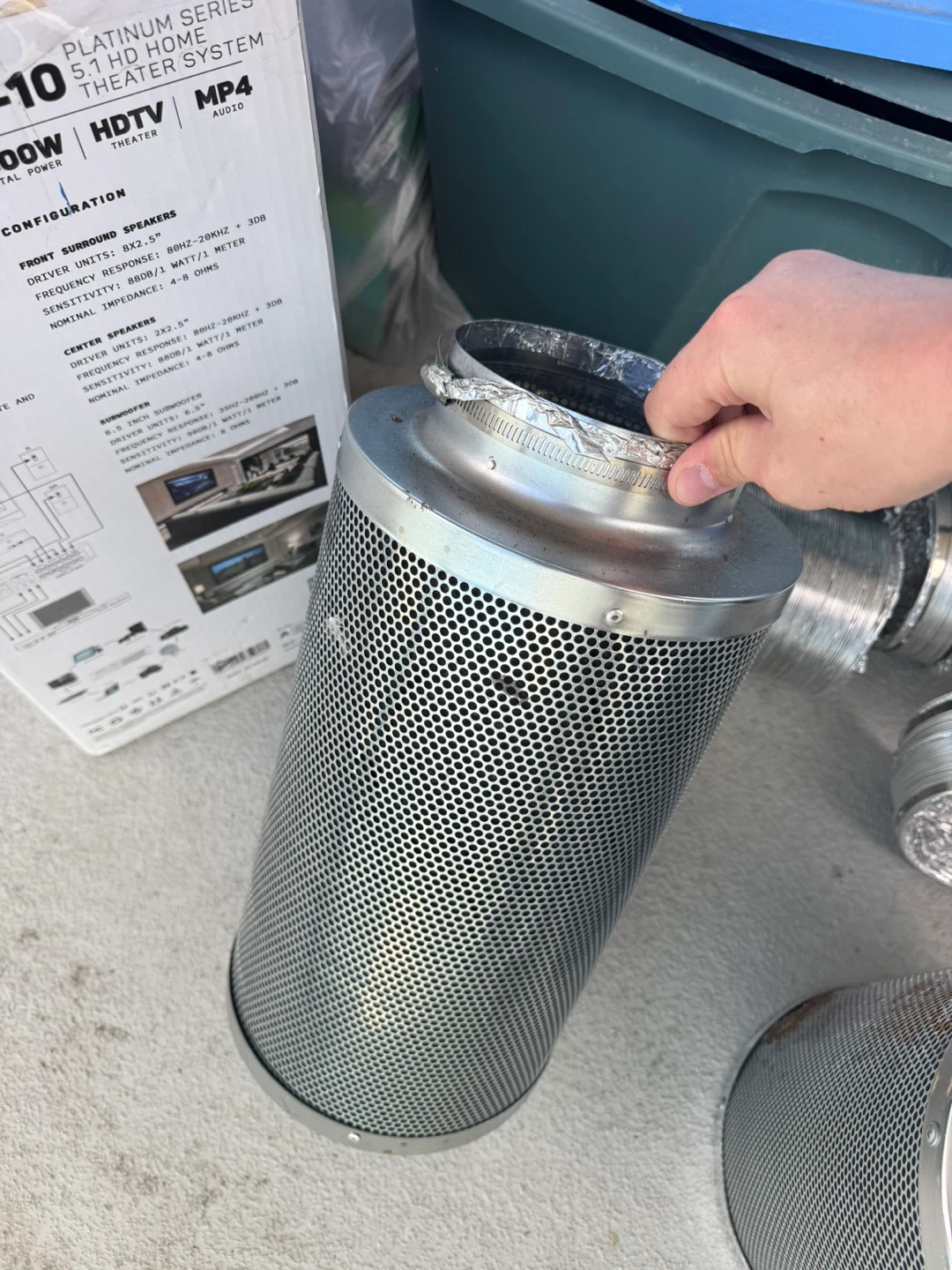 TPOWER Ventilation Fan with filter - photo 4