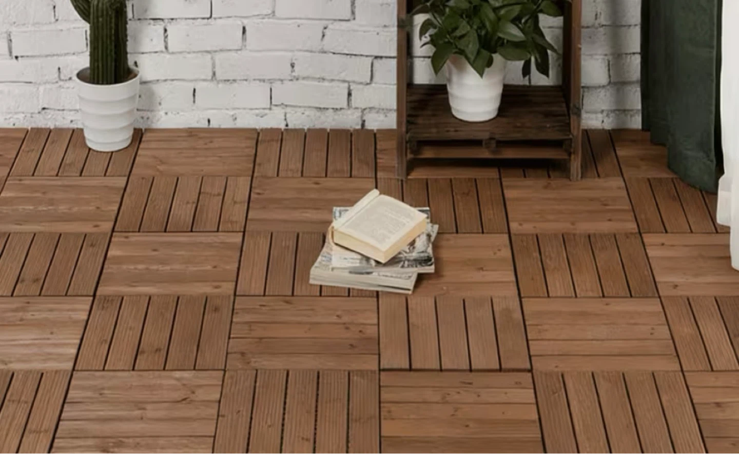 Wooden Deck Tiles (Pack of 20) - photo 2