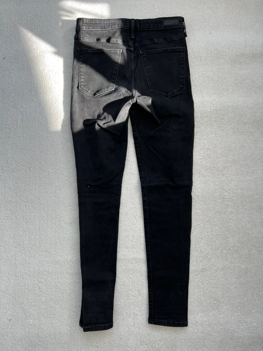 Abercrombie & Fitch High Rise Black Skinny Jeans - photo 3