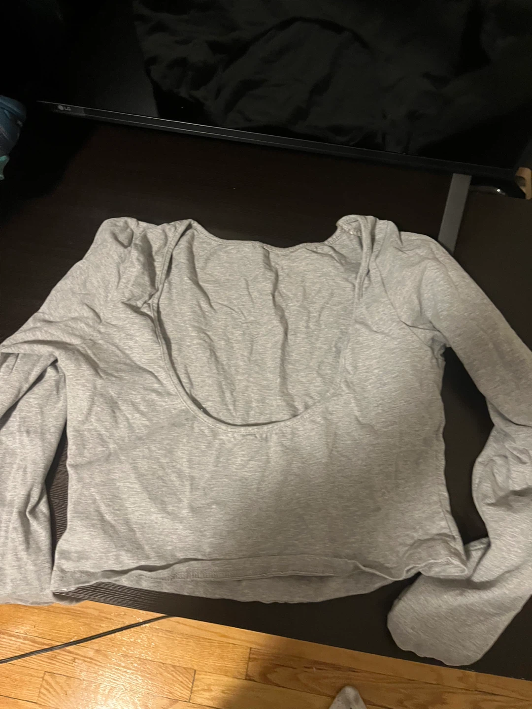 Grey Long Sleeve Top - photo 2