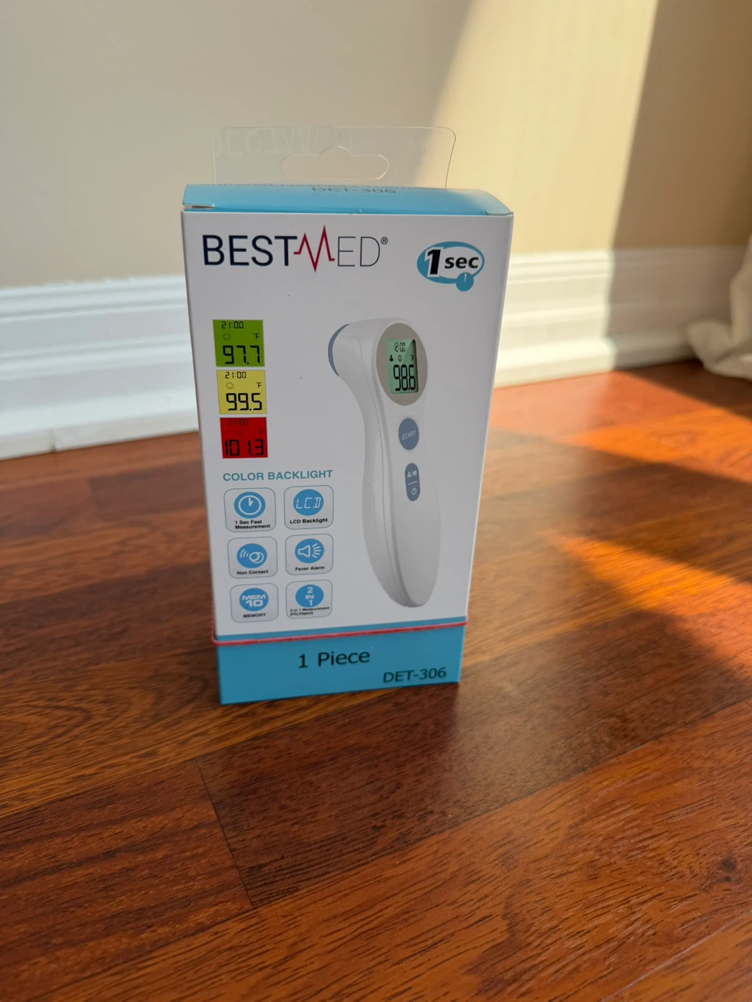 BestMed DET-306 Infrared Forehead Thermometer - photo 2