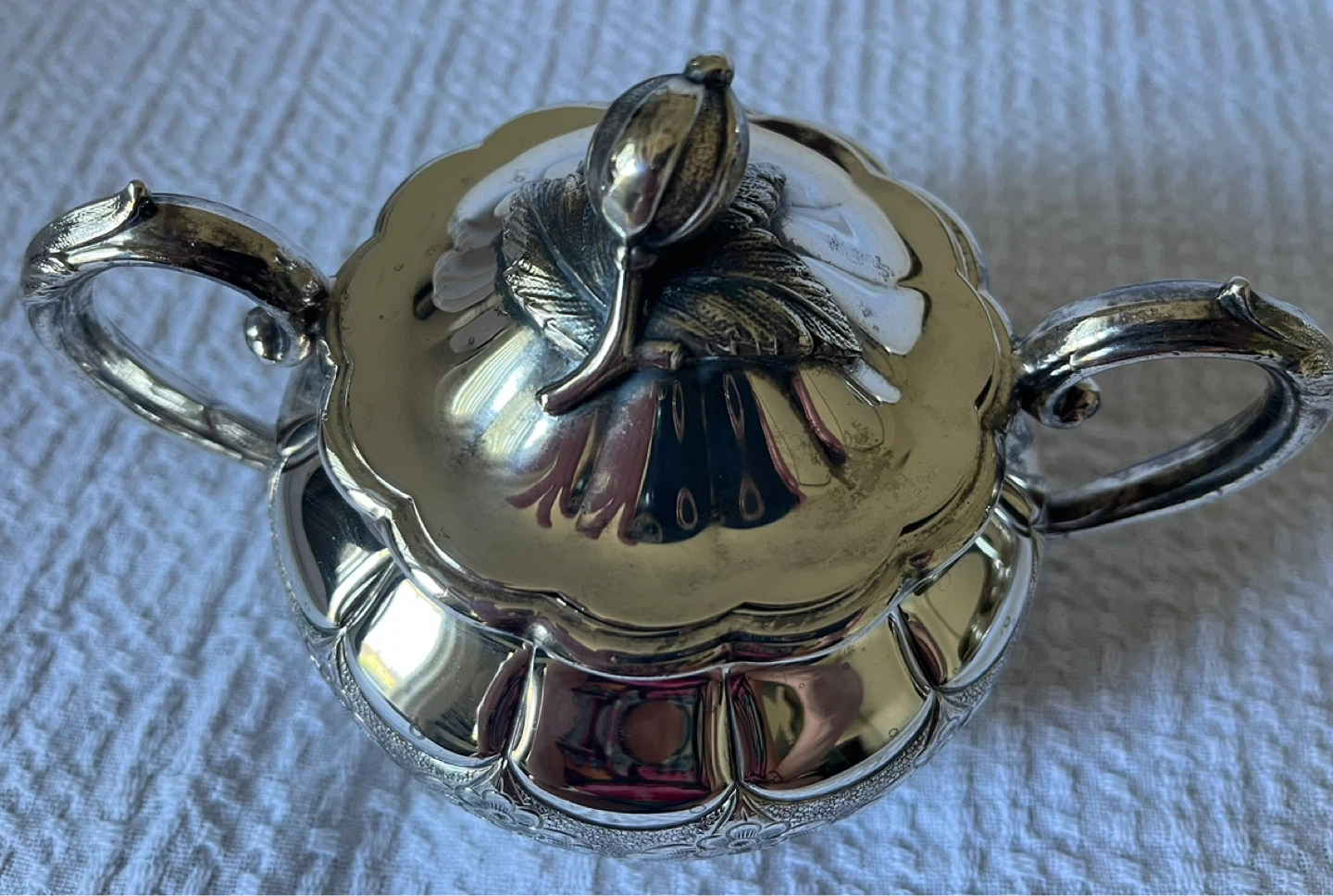 1881 Rogers Canada SP Coffee/Tea Service #8577 - 5 piece set - photo 5