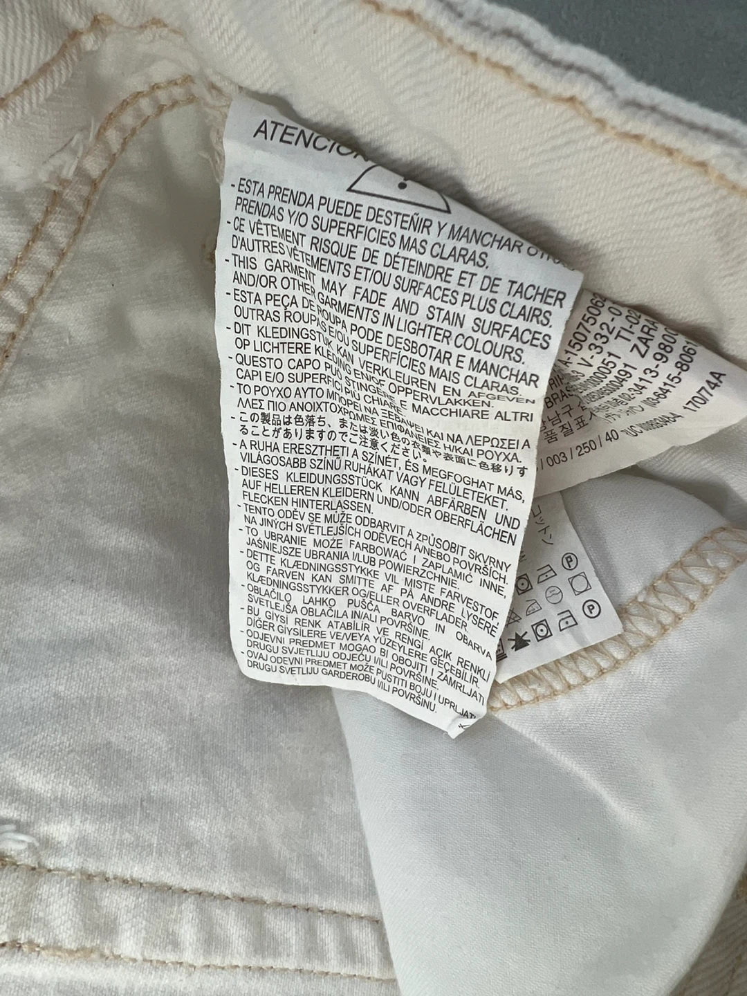 ZARA White Denim Jeans - EUR 40 - photo 3
