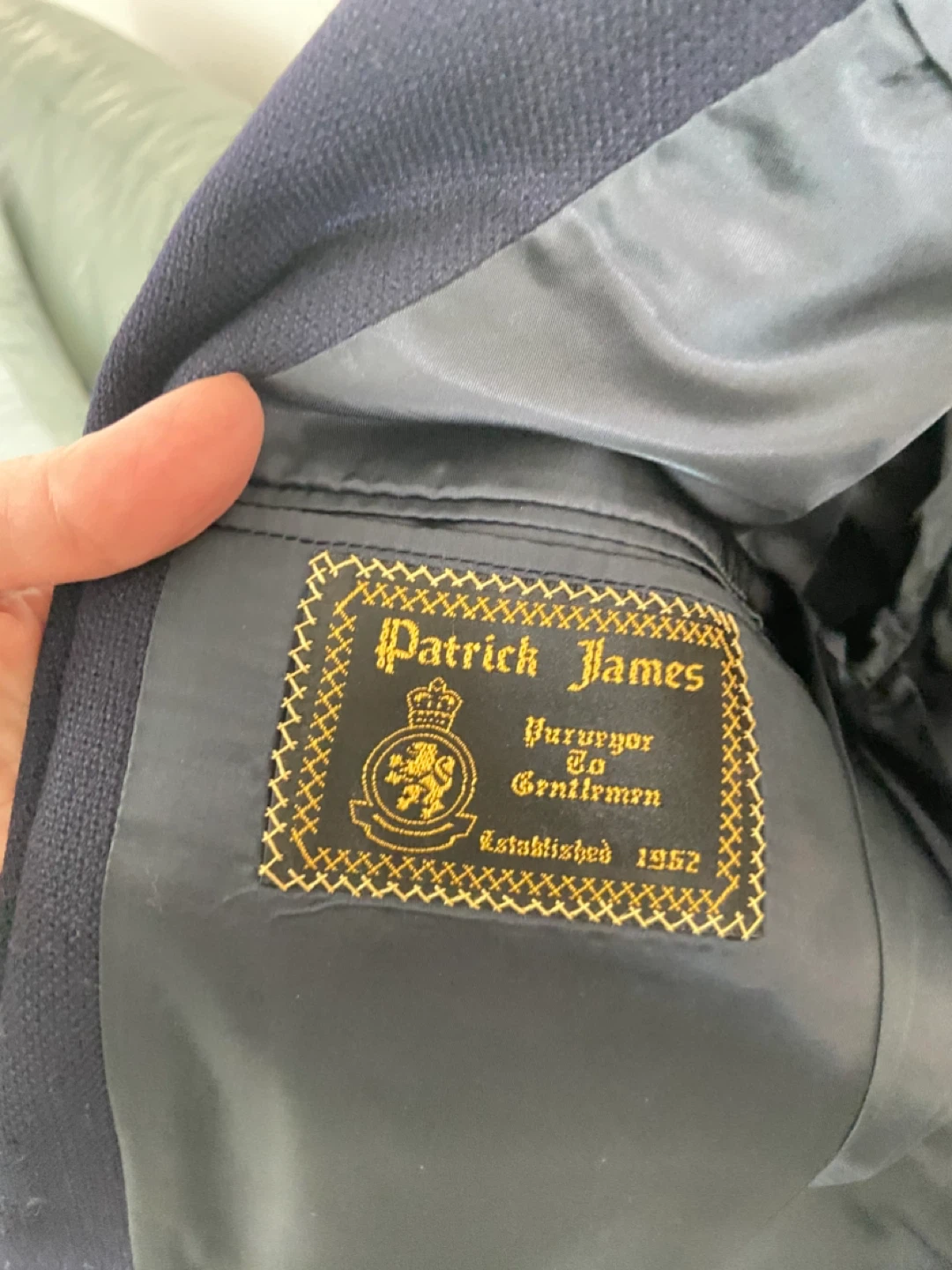 Men’s Patrick James Blazer - Navy - photo 2