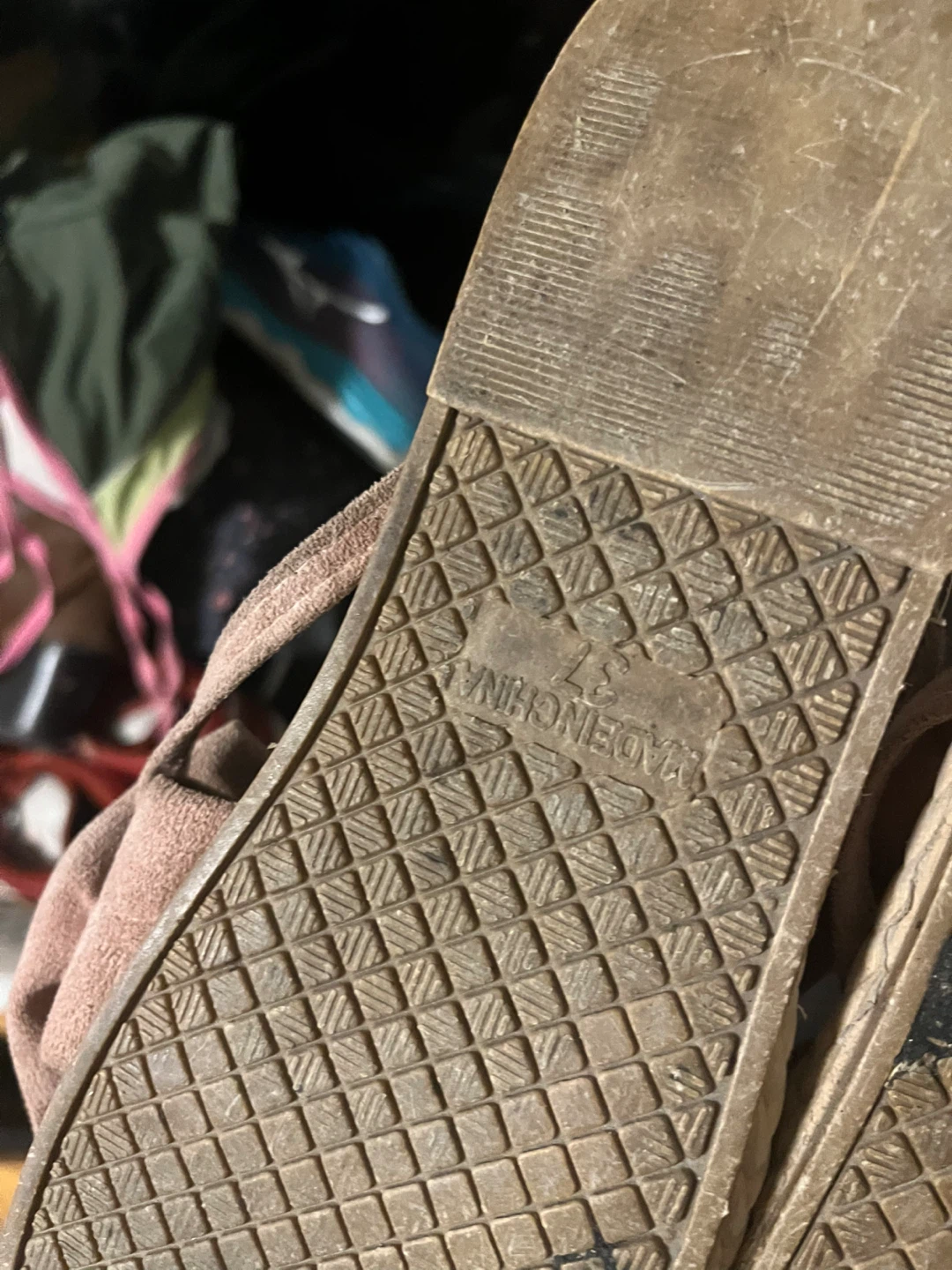 Pink Bow Flip Flops Size 37 - photo 2