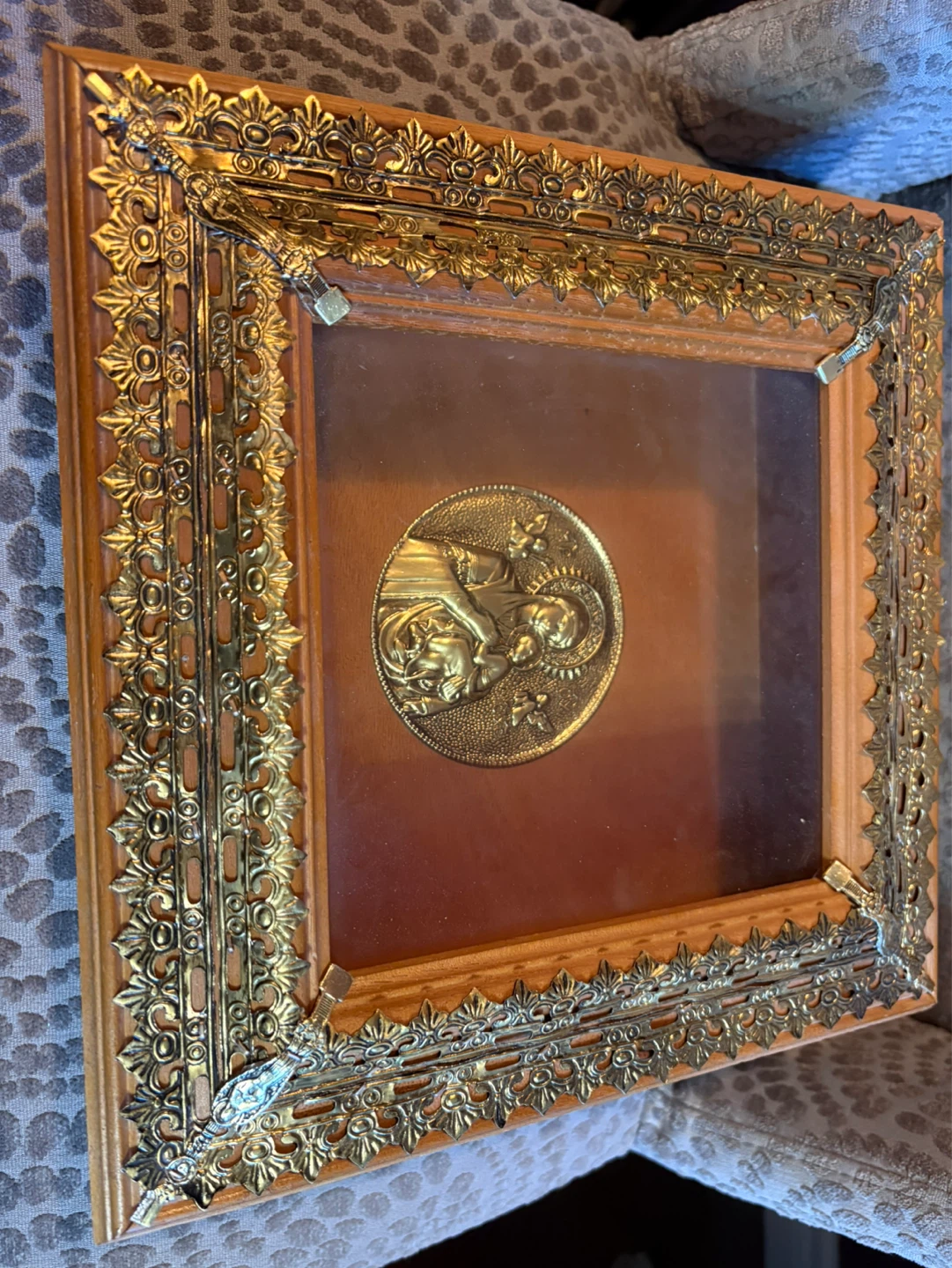 Greek STEFANOTHIKES- Madonna and Child - photo 2