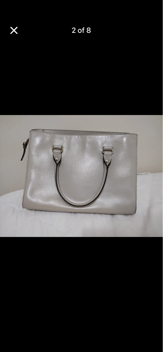 Kate Spade Grey/Cream colored Hand/shoulder bag - photo 2