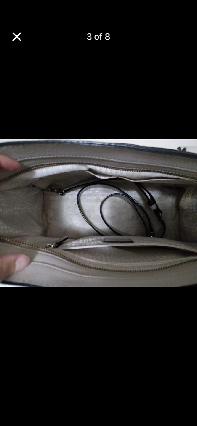 Kate Spade Grey/Cream colored Hand/shoulder bag - photo 3