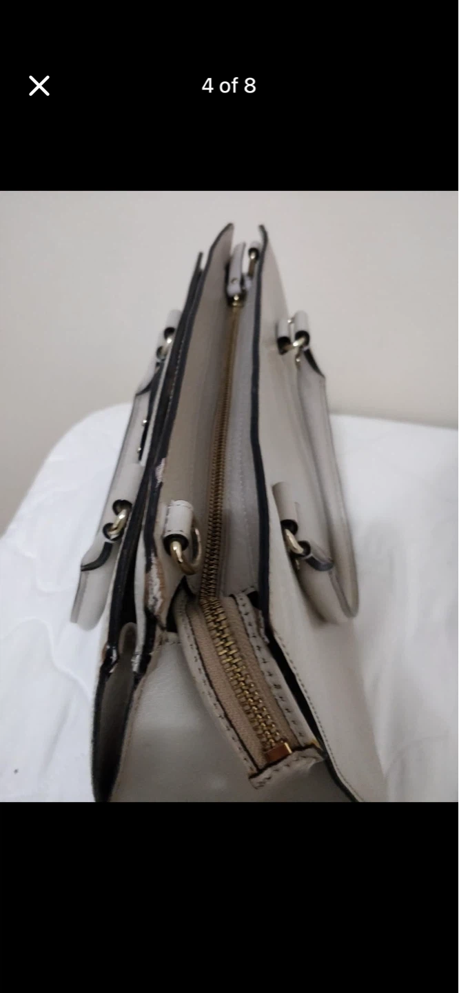 Kate Spade Grey/Cream colored Hand/shoulder bag - photo 4