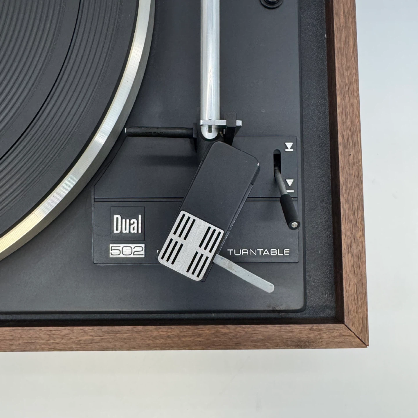Vintage 1970s Dual 502 Belt Drive Turntable Record Player - photo 5