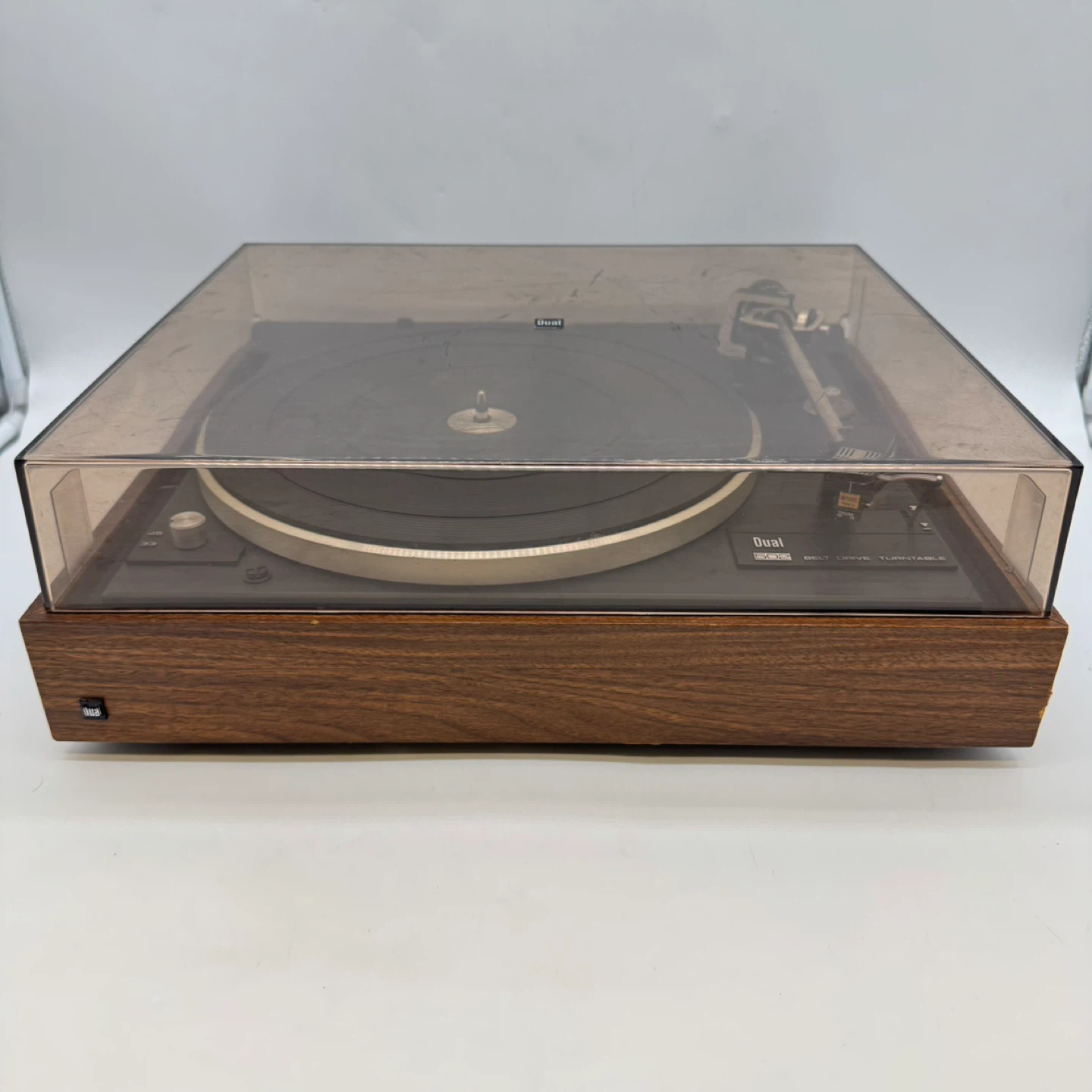 Vintage 1970s Dual 502 Belt Drive Turntable Record Player